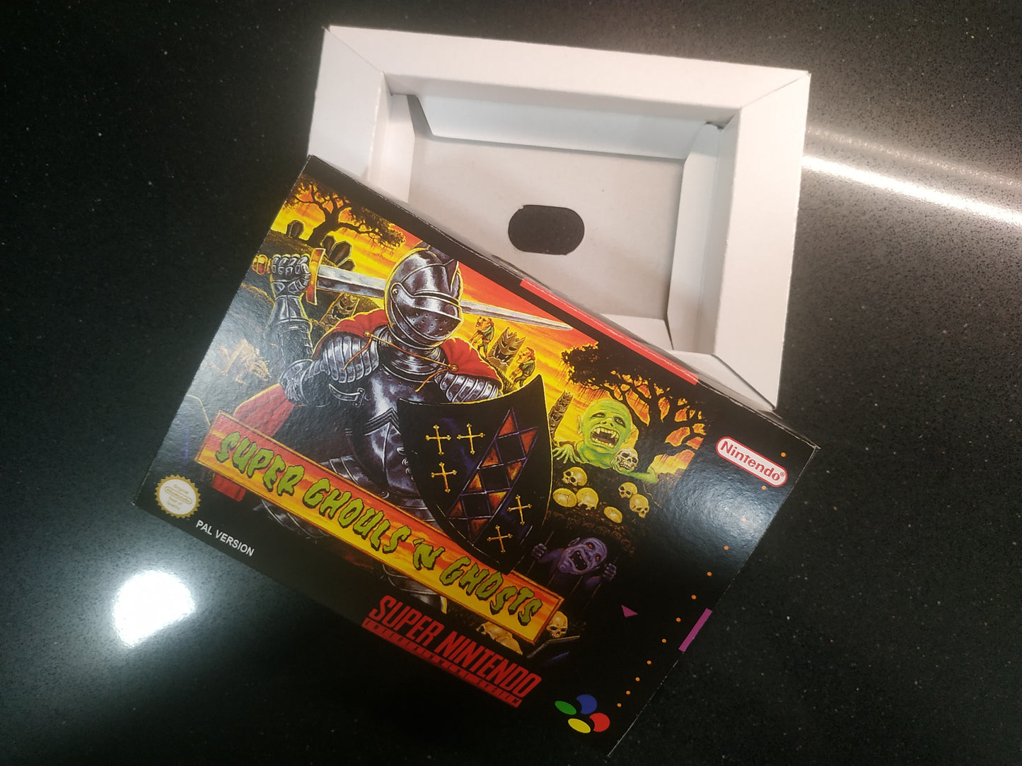 Caja de reemplazo Super Ghouls´n Ghosts