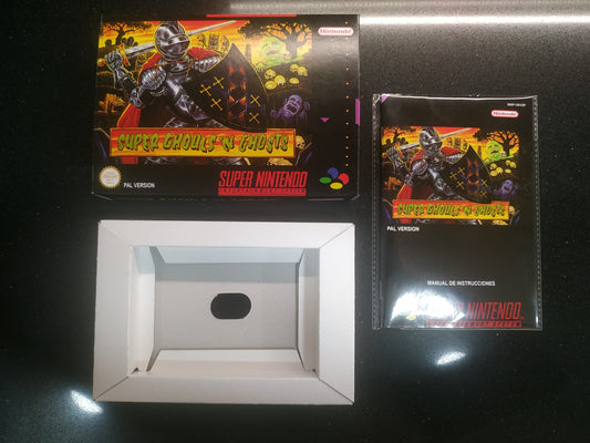 Caja de reemplazo Super Ghouls´n Ghosts