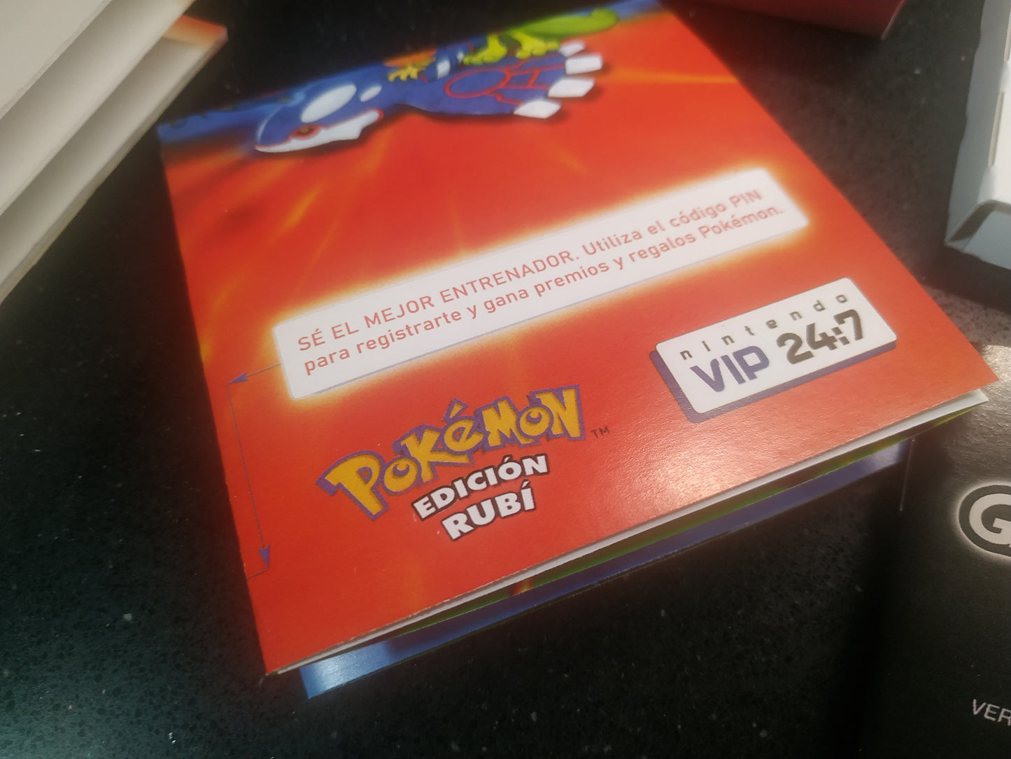 Caja de reemplazo Pokémon Rubí (Metalizada)