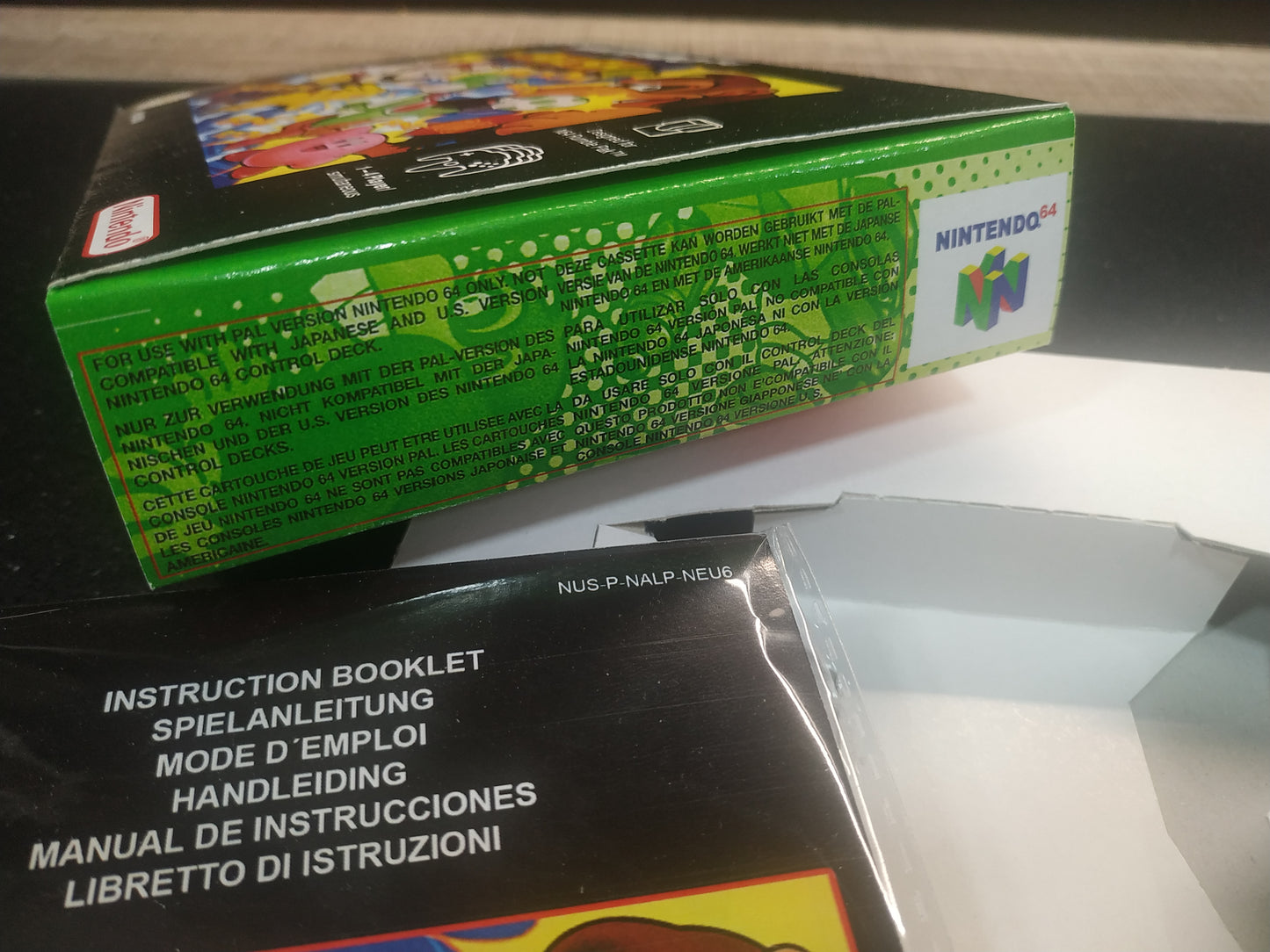 Caja de reemplazo Super Smash Bros