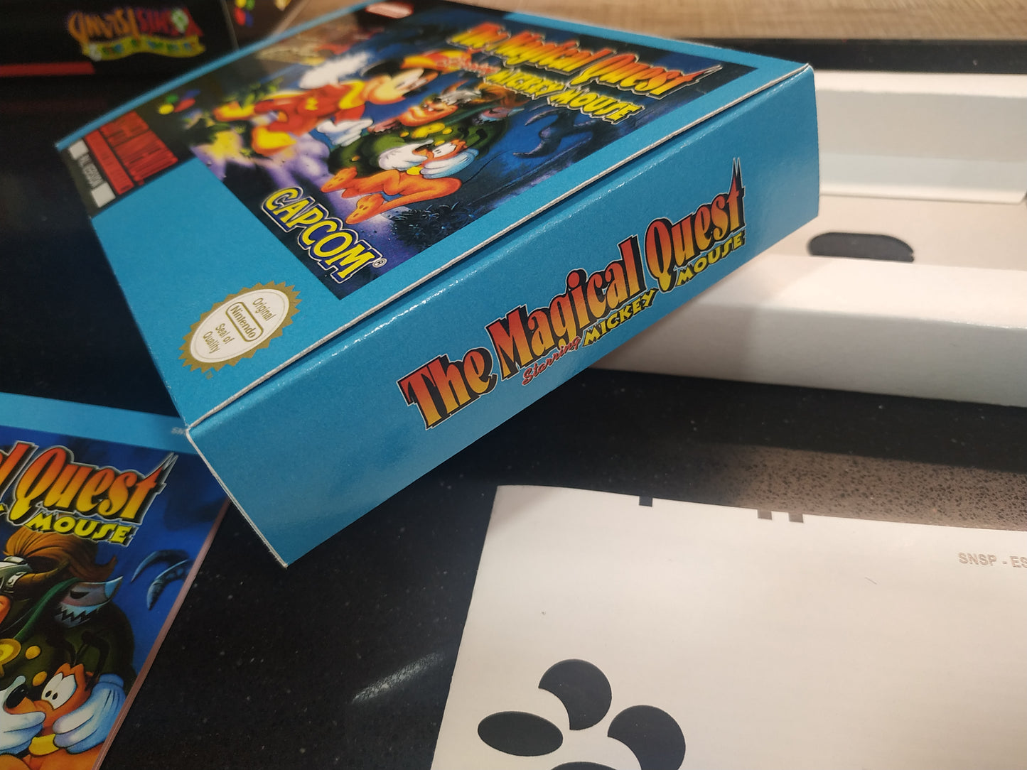 Caja de reemplazo The Magical Quest - Starring Mickey Mouse