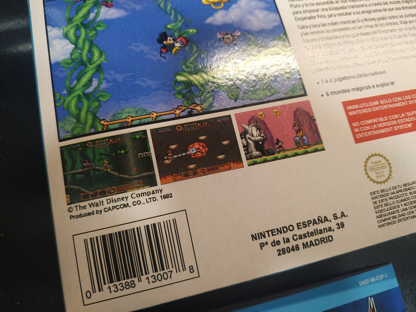 Caja de reemplazo The Magical Quest - Starring Mickey Mouse