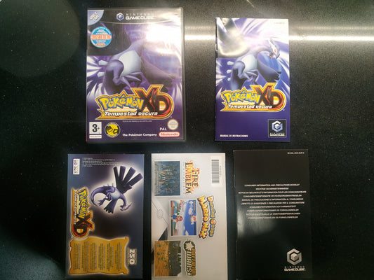 Caja de reemplazo Pokémon XD Tempestad Oscura