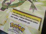 Folleto de reemplazo Pokémon Esmeralda VIP