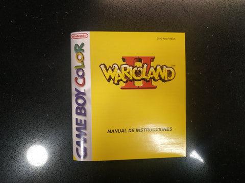Manual de reemplazo Wario Land II