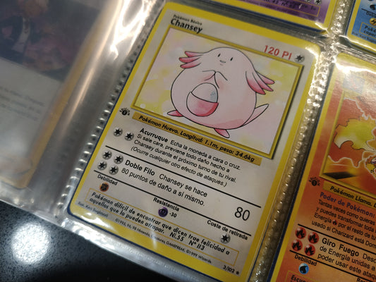 Carta Chansey Edición 1