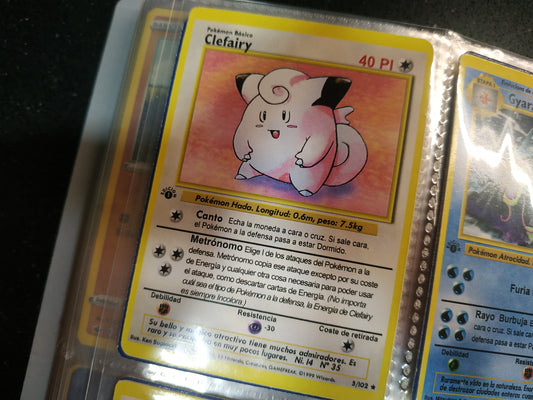 Carta Clefairy Edición 1