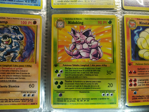 Carta Nidoking Edición 1