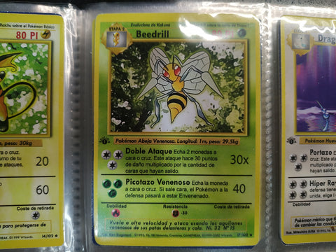 Carta Beedrill Edición 1