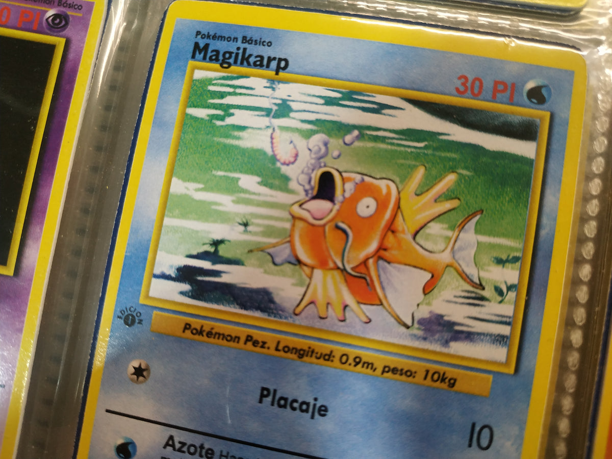 Carta Magikarp Edición 1 – RetroSotano