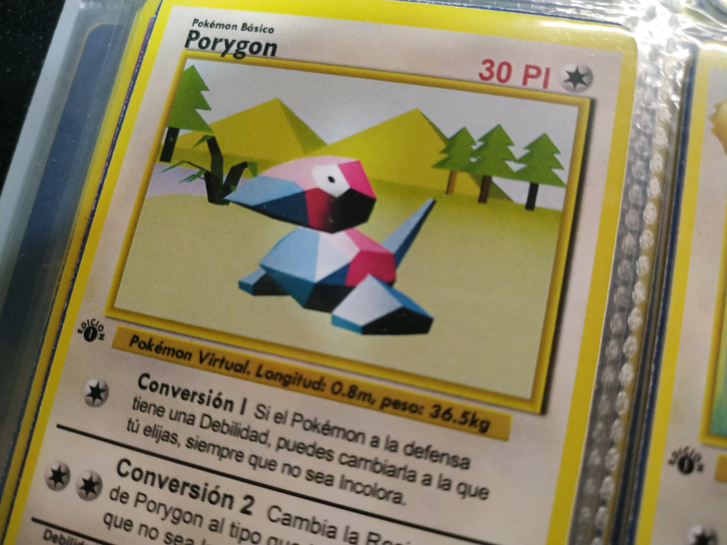 Carta Porygon Edición 1