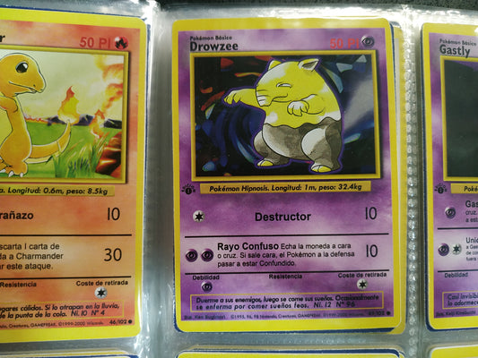 Carta Drowzee Edición 1