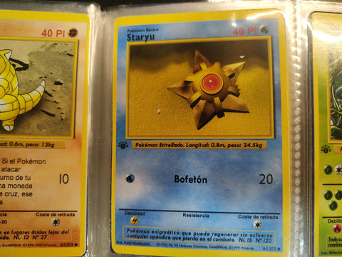 Carta Staryu Edición 1