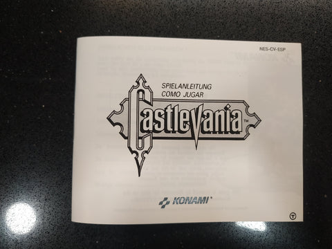Manual de reemplazo Castlevania