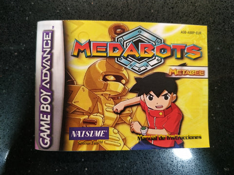 Manual de reemplazo Medabots - Metabee