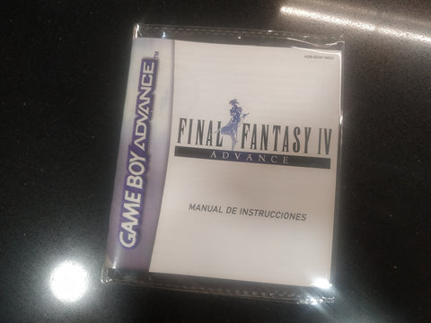 Manual de reemplazo Final Fantasy IV Advance