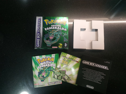 Caja de reemplazo Pokémon Esmeralda (Metalizada)