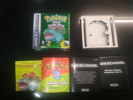 Caja de reemplazo Pokémon Verde Hoja (Metalizada)