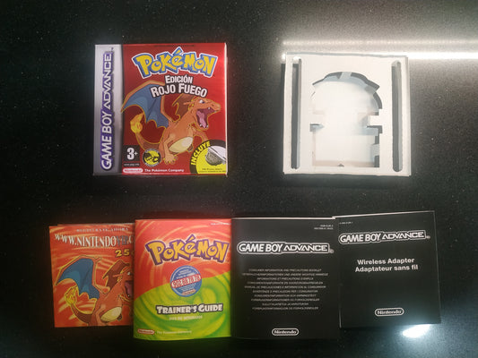 Caja de reemplazo Pokémon Rojo Fuego (Metalizada)