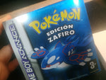 Caja de reemplazo Pokémon Zafiro (Metalizada)