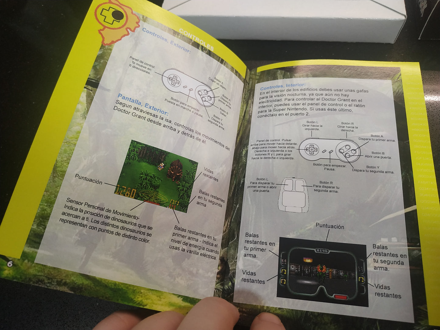Caja de reemplazo Jurassic Park