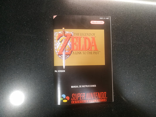 Manual de reemplazo The Legend of Zelda - A Link to the Past