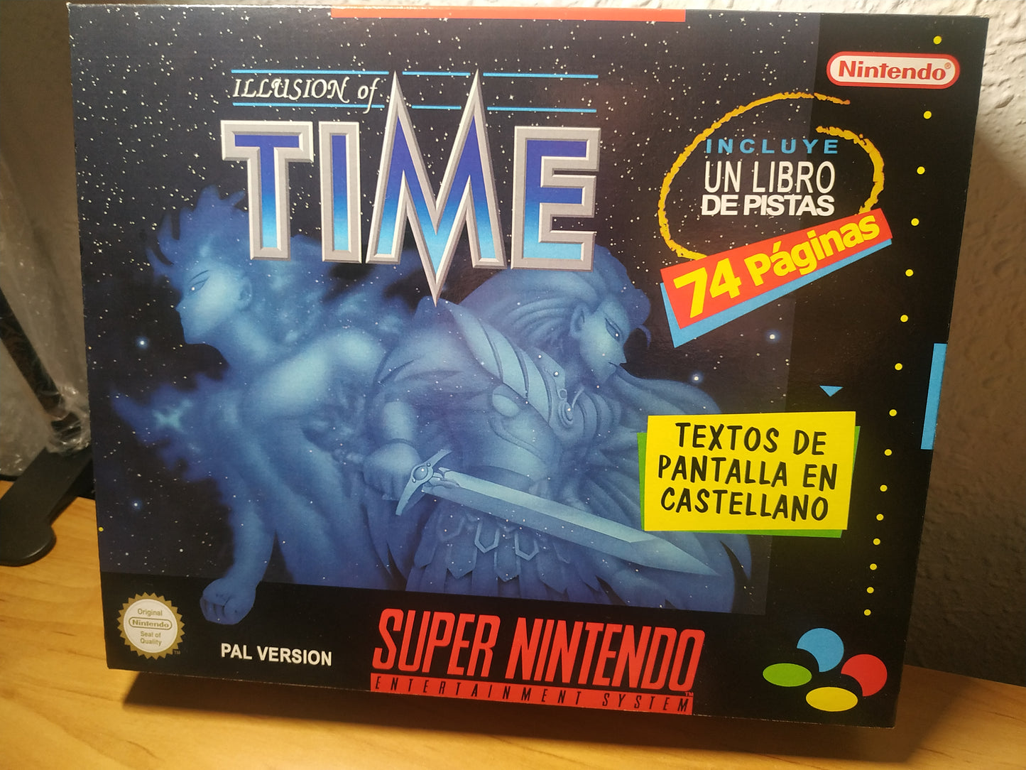 Caja de reemplazo Illusion of Time (Caja Grande + Libro de Pistas)