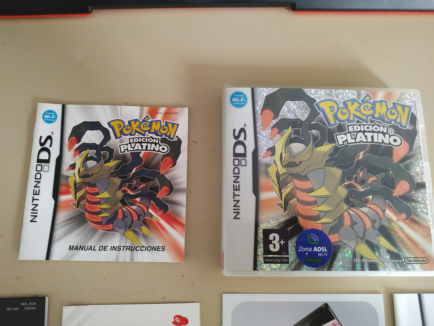 Caja de reemplazo Pokémon Platino