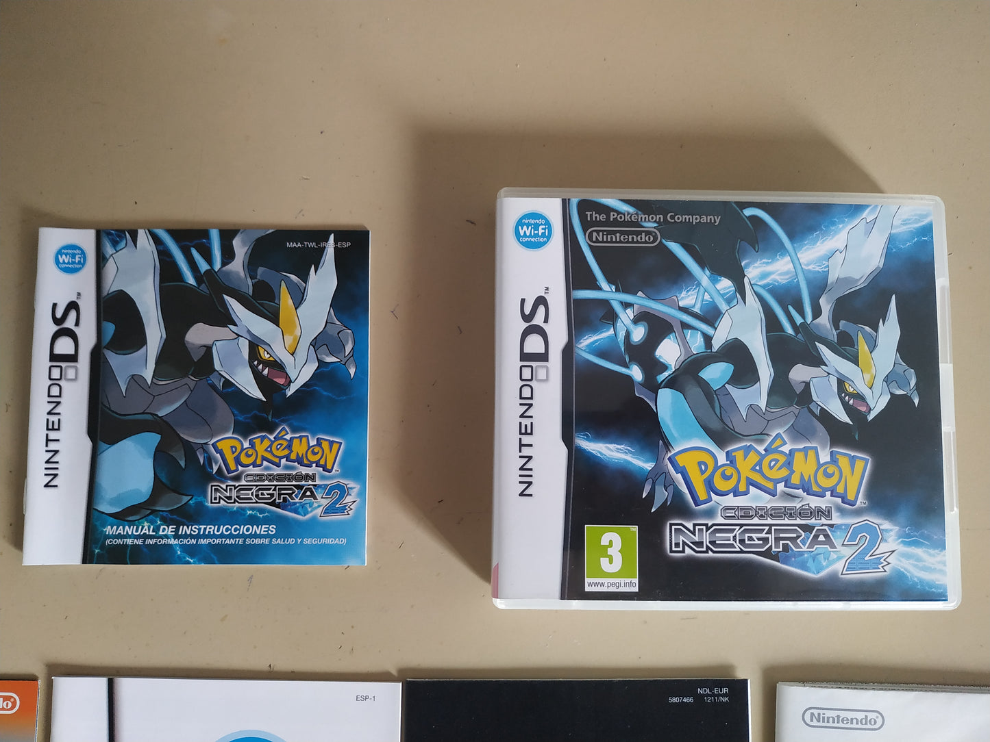 Caja de reemplazo Pokémon Edición Negra 2