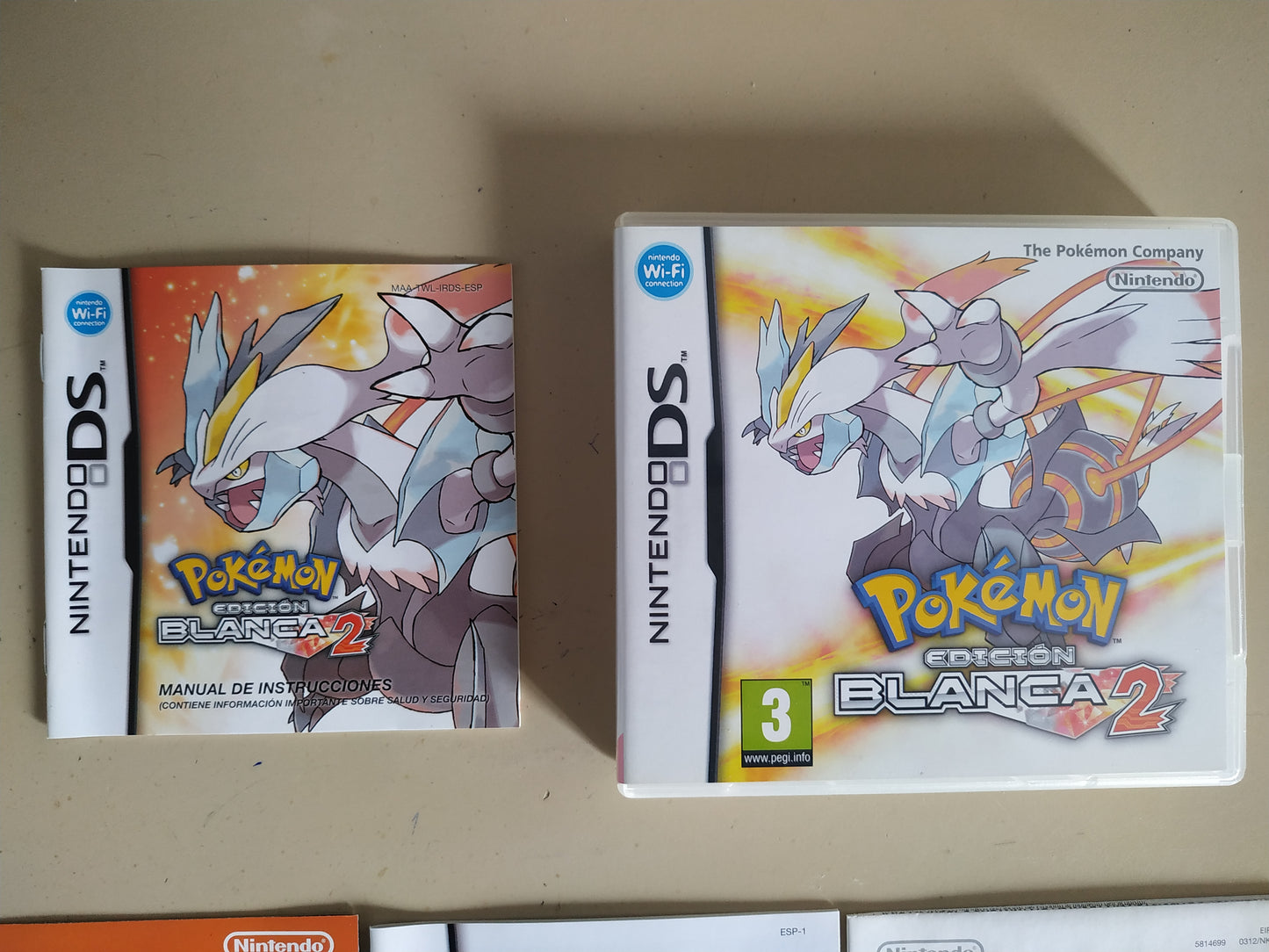 Caja de reemplazo Pokémon Edición Blanca 2