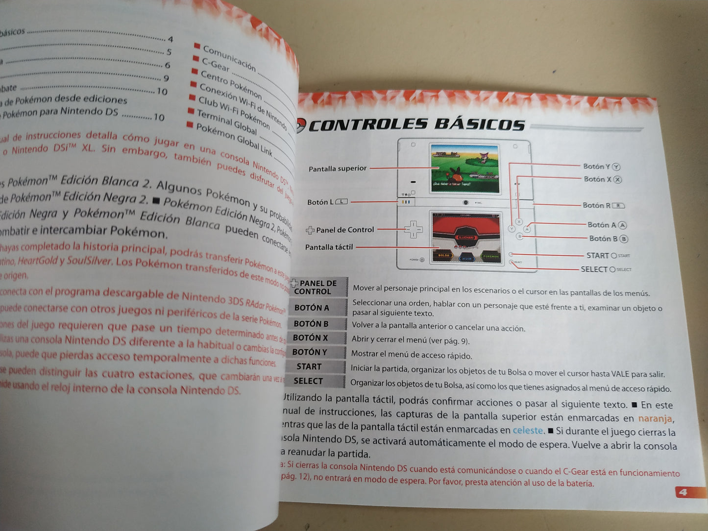 Caja de reemplazo Pokémon Edición Blanca 2