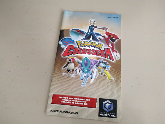 Manual de reemplazo Pokémon Colosseum