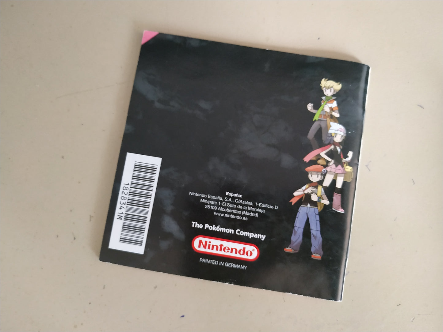 Manual de reemplazo Pokémon Perla