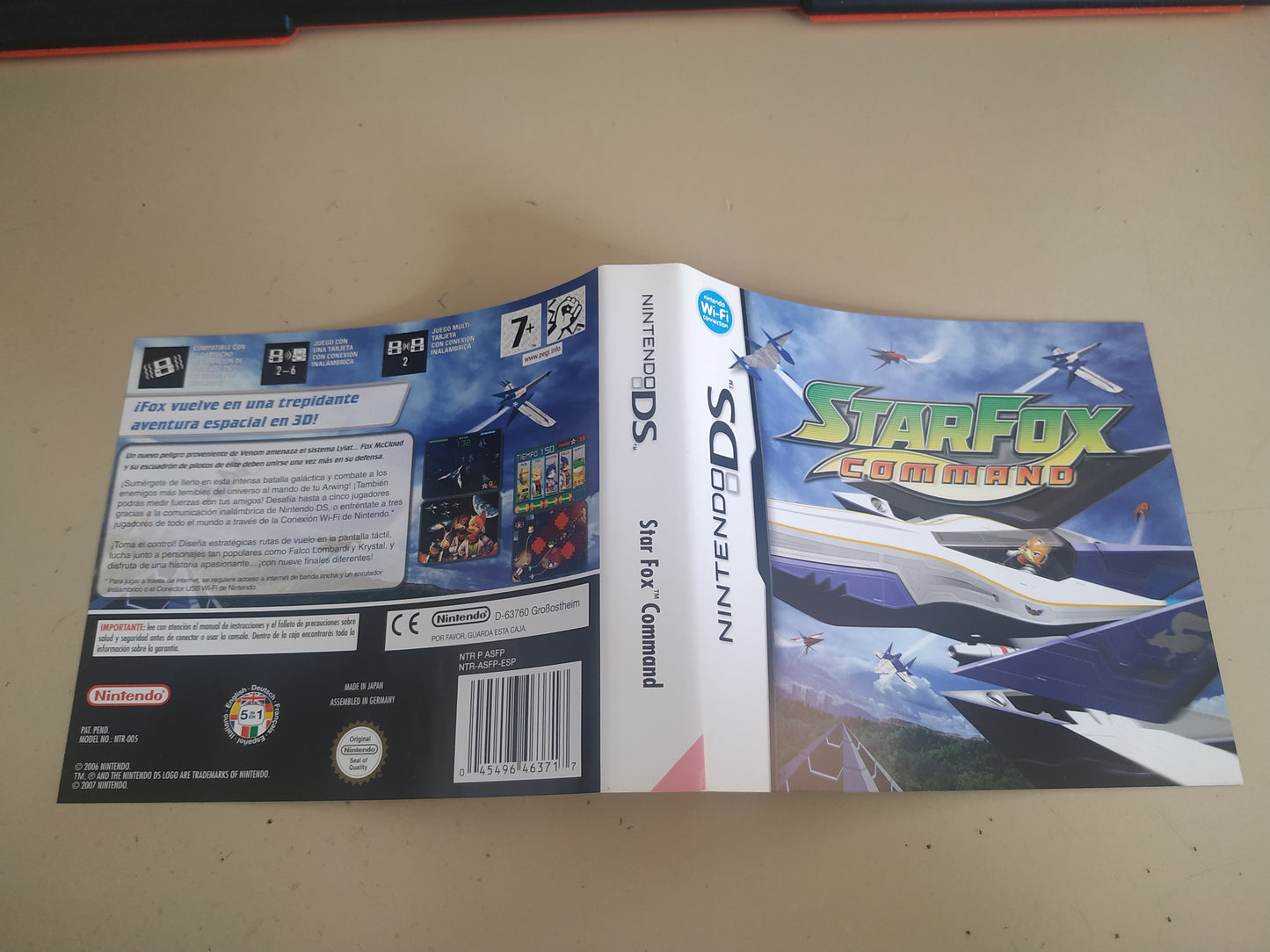 Portada de reemplazo Starfox Command