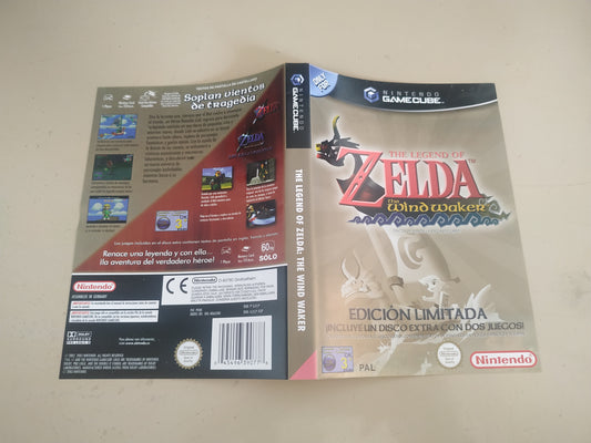Portada de reemplazo Zelda Wind Waker Limited Edition