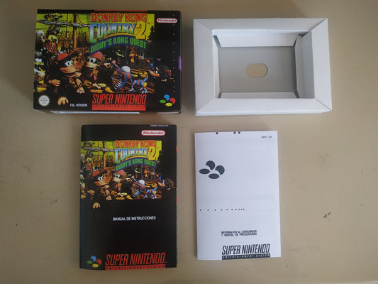 Caja de reemplazo Donkey Kong Country 2