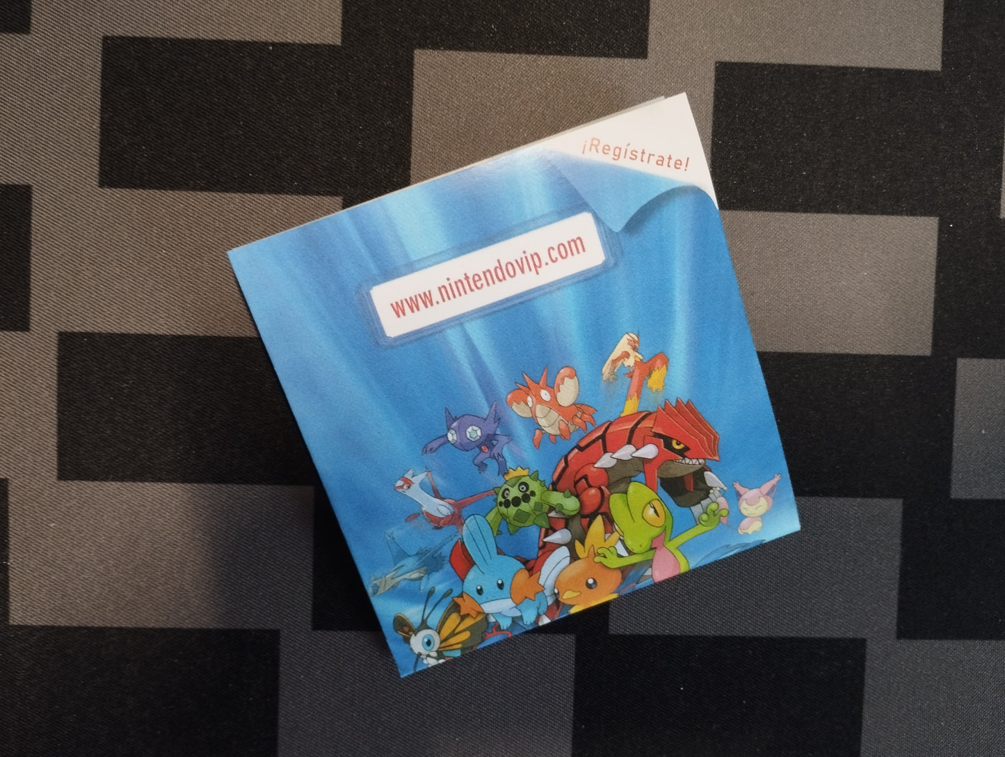 Folleto de reemplazo Pokémon Zafiro VIP