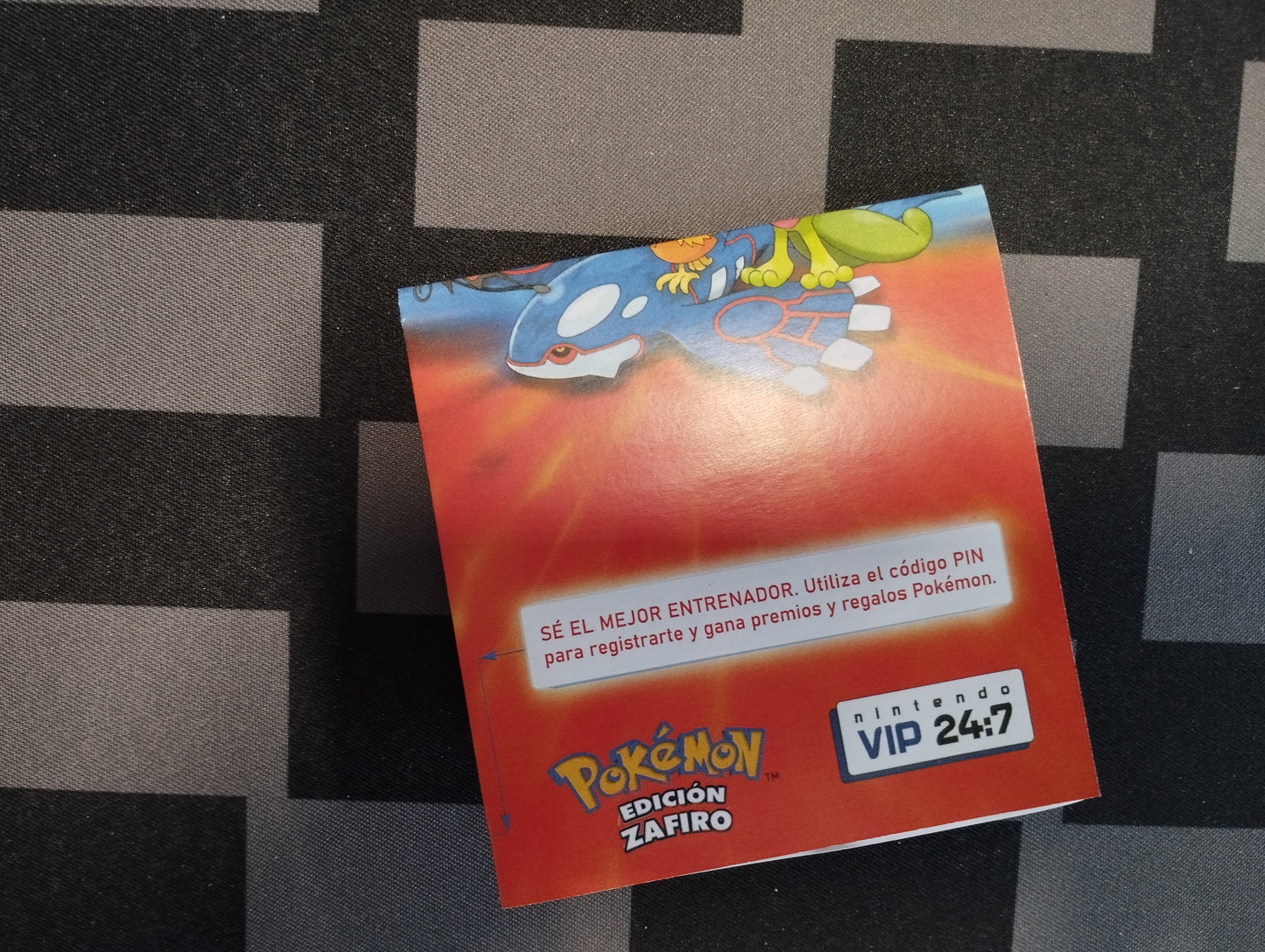Folleto de reemplazo Pokémon Zafiro VIP