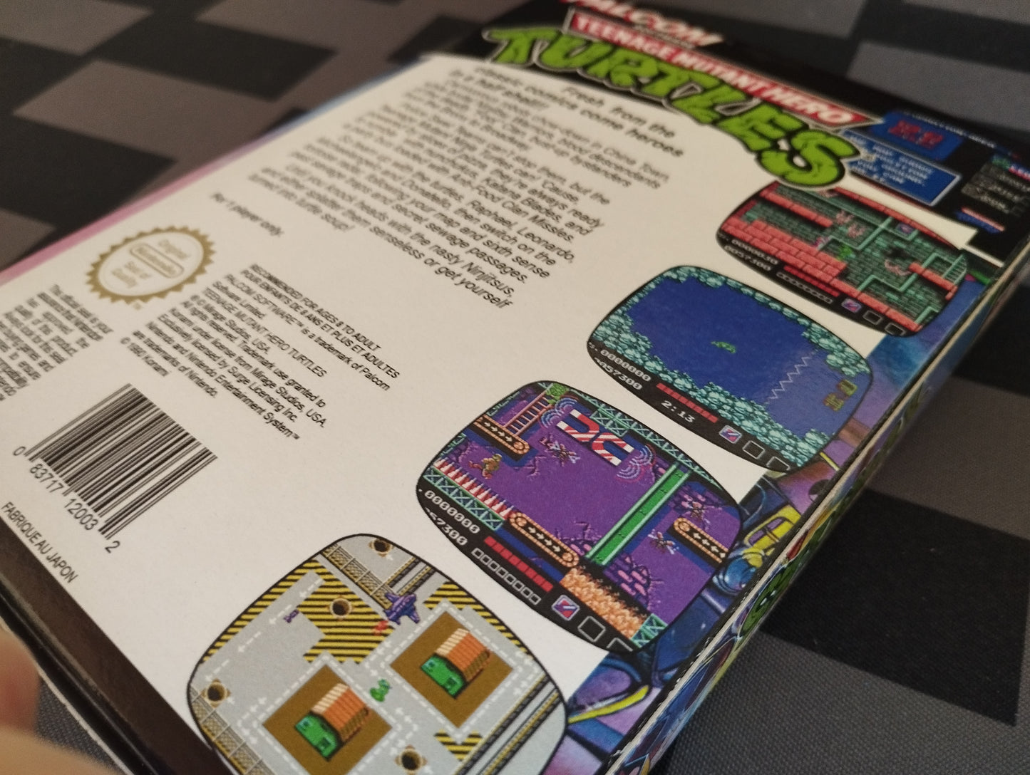 Caja de reemplazo Teenage Ninja Mutants