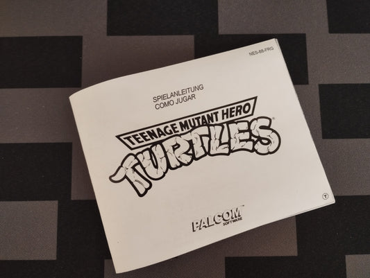 Manual de reemplazo Teenage Ninja Mutants