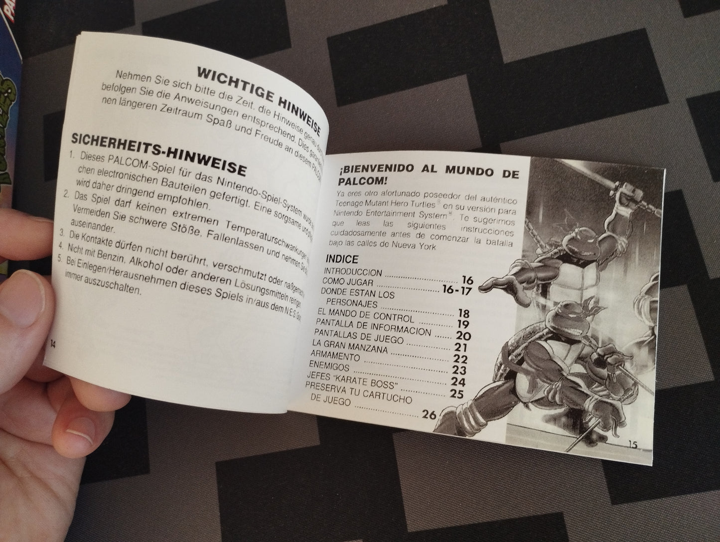Caja de reemplazo Teenage Ninja Mutants