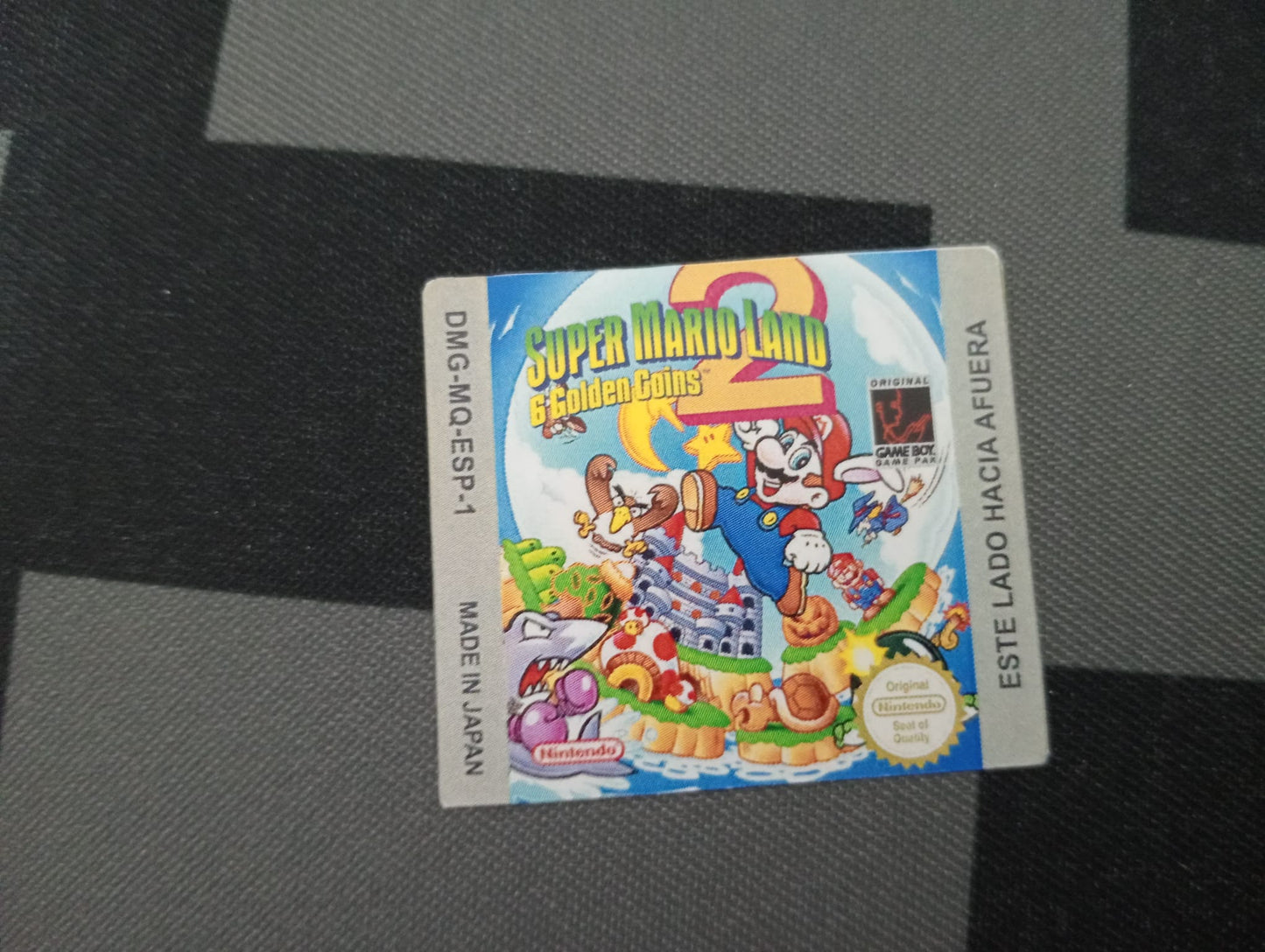 Pegatina de reemplazo Super Mario Land 2