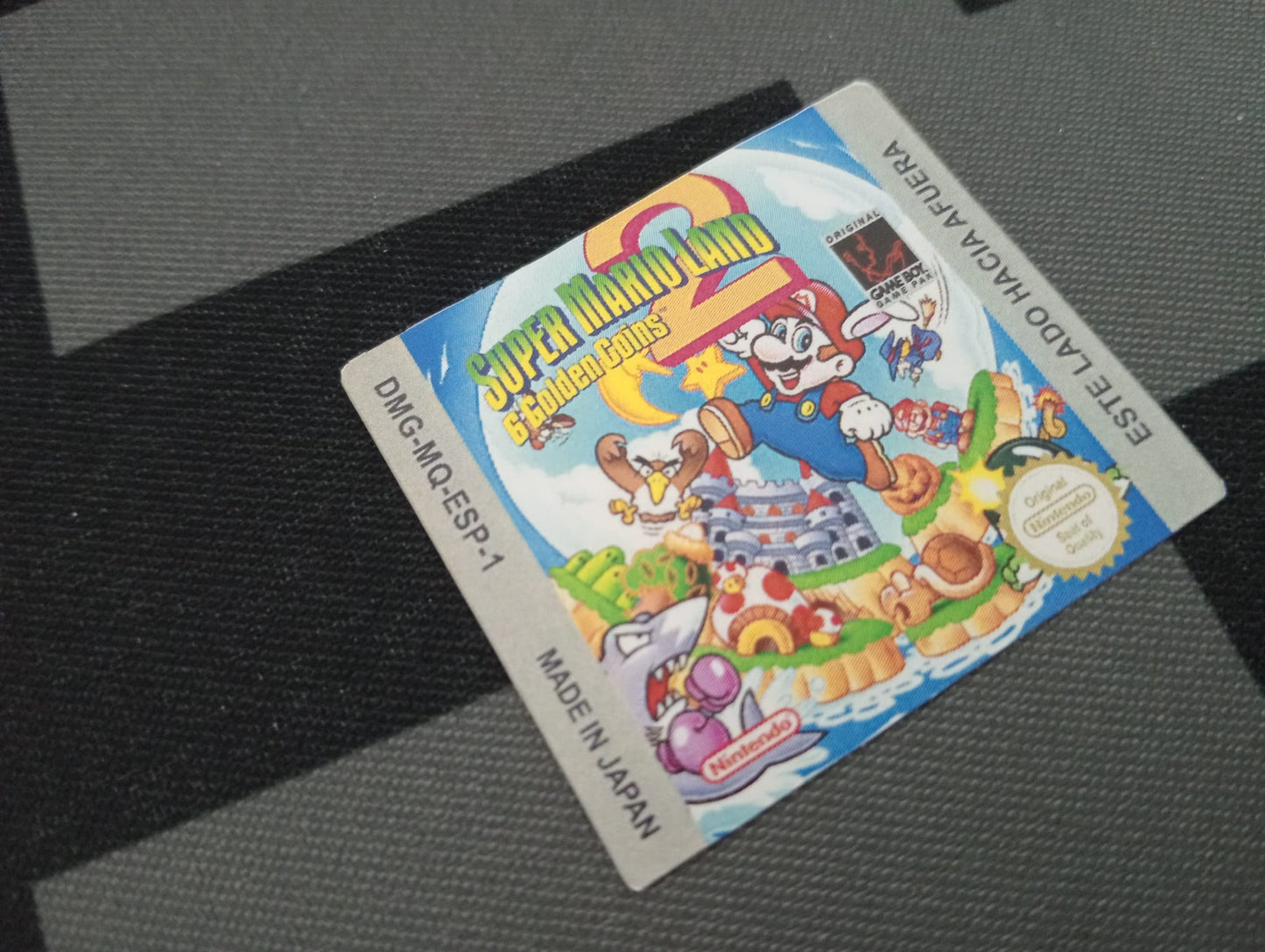 Pegatina de reemplazo Super Mario Land 2
