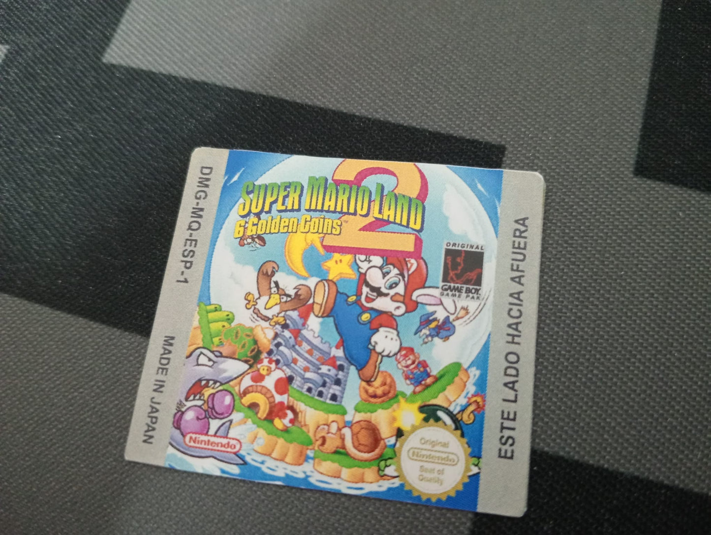 Pegatina de reemplazo Super Mario Land 2