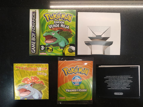 Caja de reemplazo Pokémon Verde Hoja