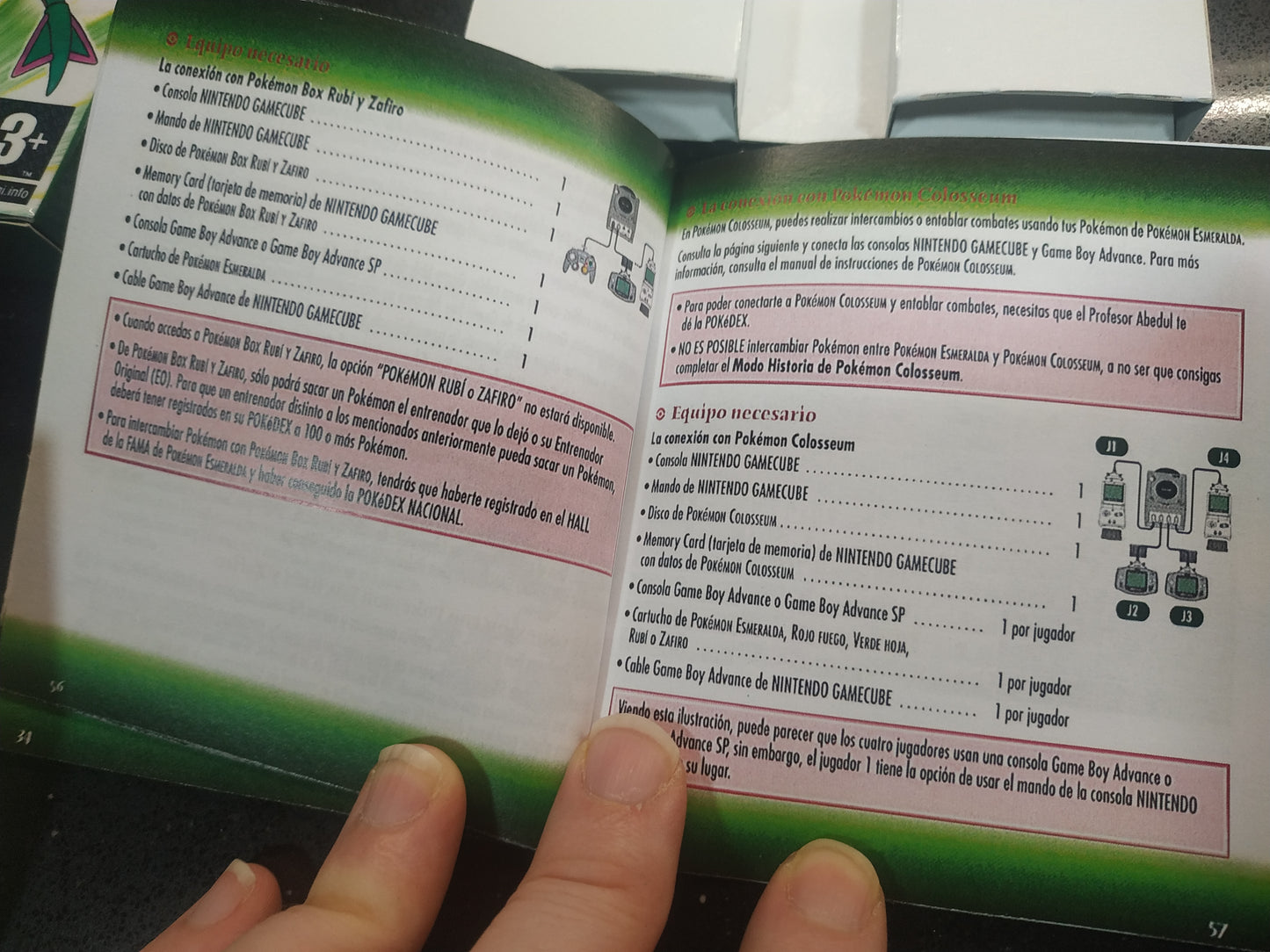 Caja de reemplazo Pokémon Esmeralda