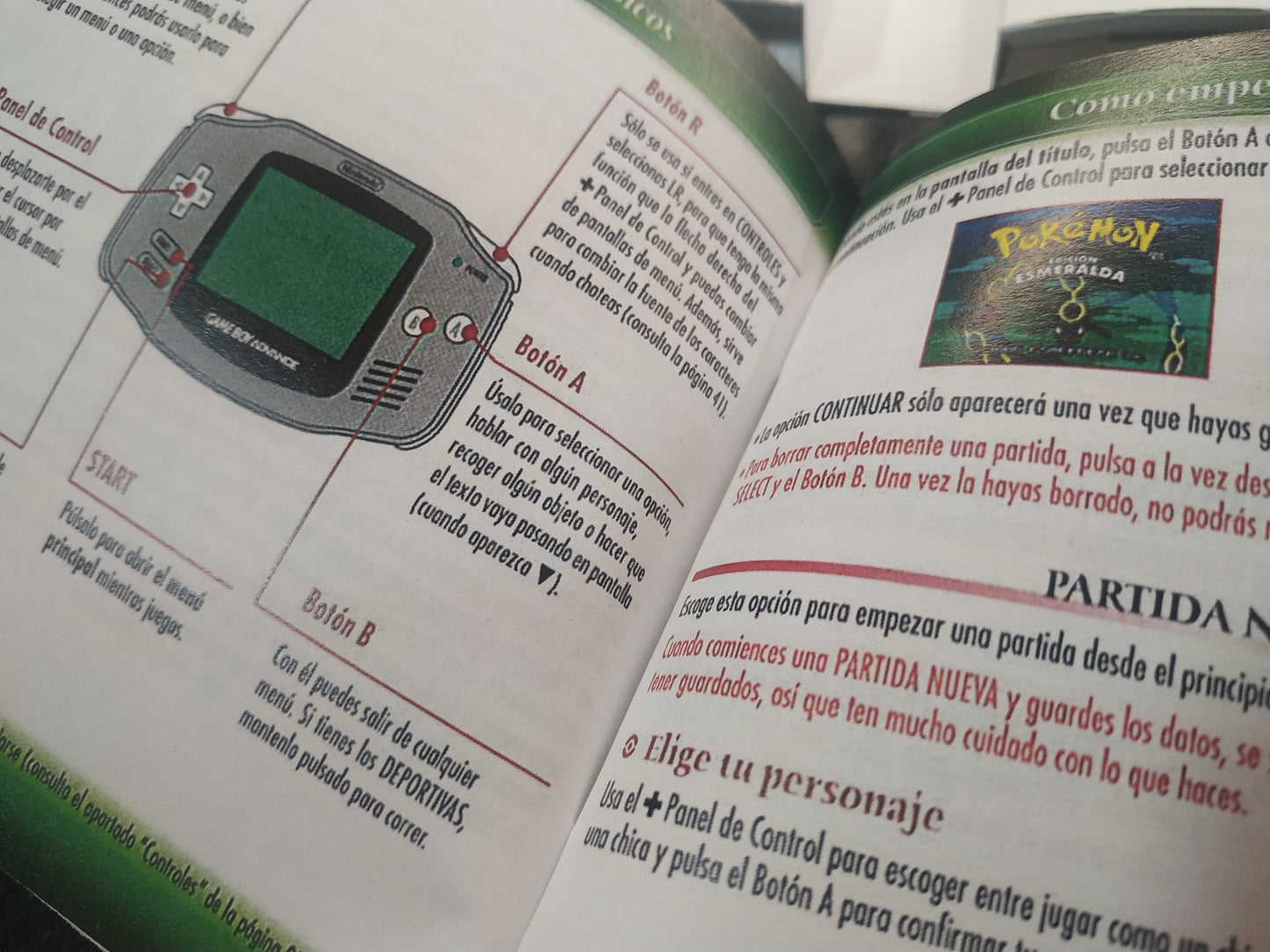 Caja de reemplazo Pokémon Esmeralda