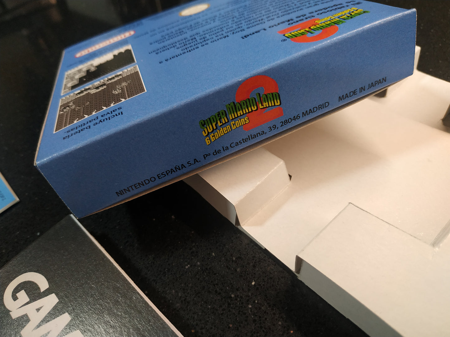 Caja de reemplazo Super Mario Land 2