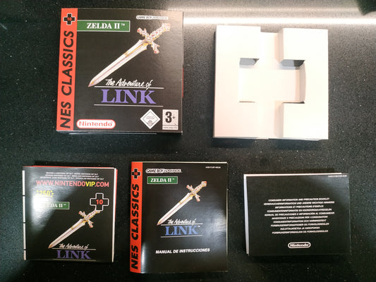 Caja de reemplazo The Legend of Zelda II Classic NES