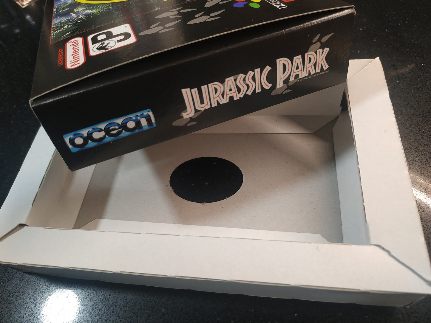 Caja de reemplazo Jurassic Park